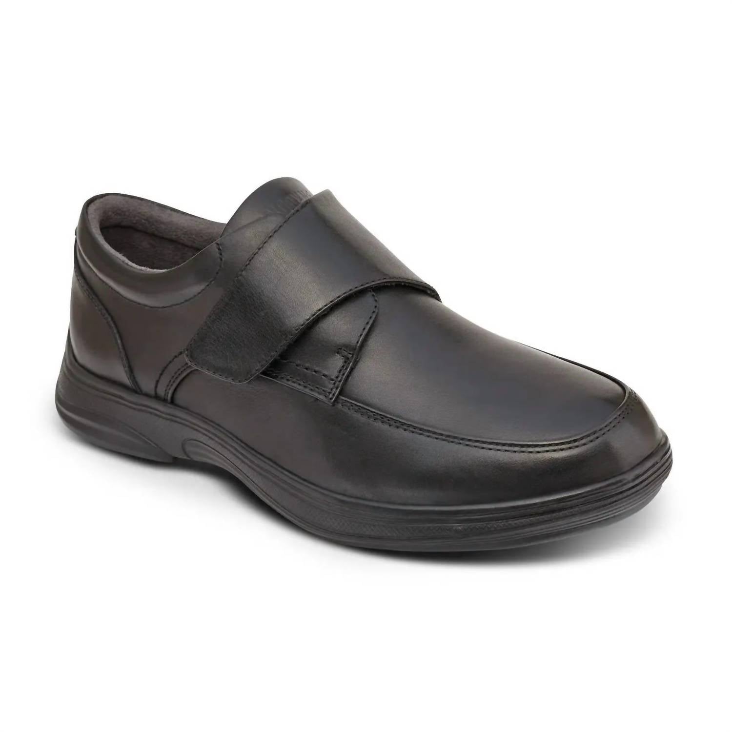 Anodyne Men's Casual Oxford Shoe in black - men's shoe
