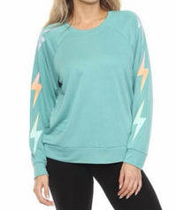 Pj Salvage - Gradient Vibes Long Sleeve Lounge Top