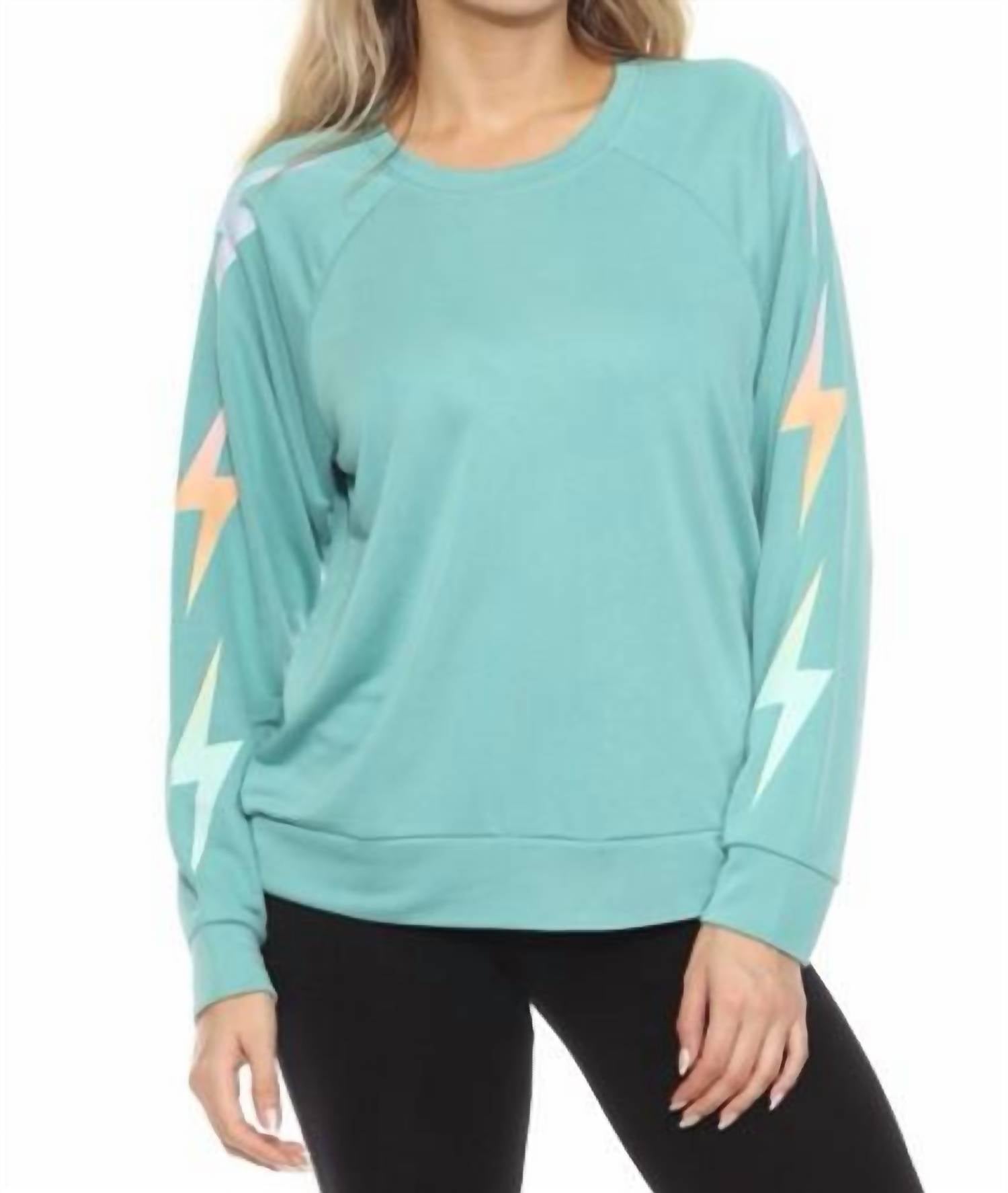 Pj Salvage - Gradient Vibes Long Sleeve Lounge Top