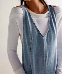 Free People - High Roller Denim Shortall