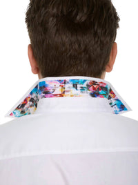 Robert Graham Moxy Long Sleeve Shirt in white - men's shirt - view 4