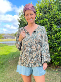 Adora - Perfectly Paisley Top