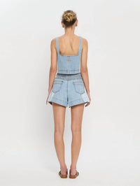 Kivari - Carla Denim Top