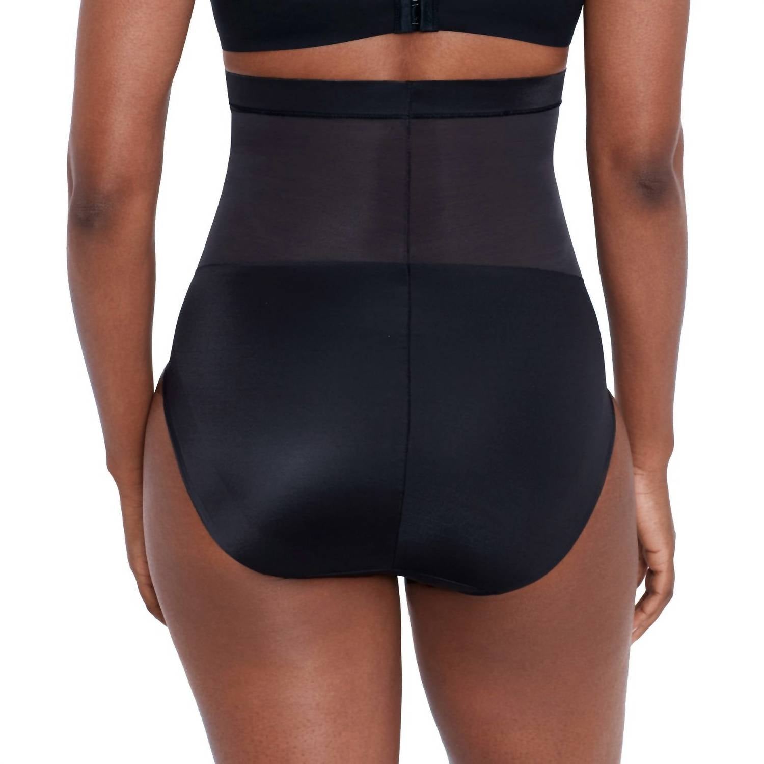 Miraclesuit Core Contour Hi-waist Brief in black - women's intimate - alternate view