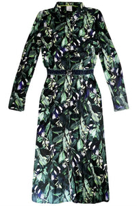 Desoto - Palm Print Shirt Dress