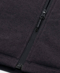 Ororo Augusta Heated Sweater Fleece Vest in dark heather gray - women's jacket - view 6