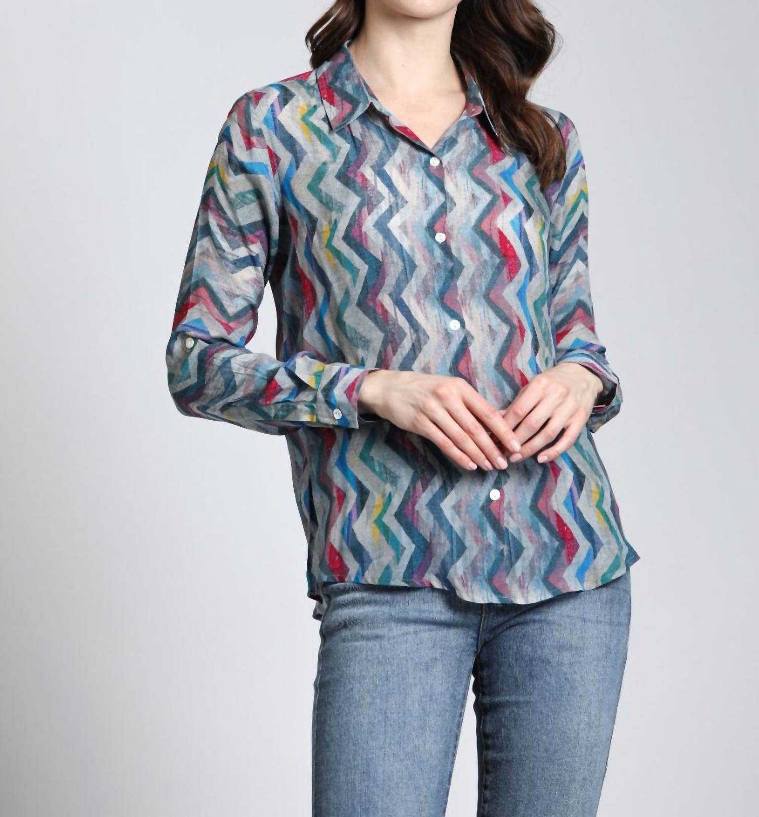 Apny - Buttondown Blouse