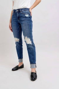 Judy Blue - Mr. Boyfriend Fit Witth Destroy Jeans