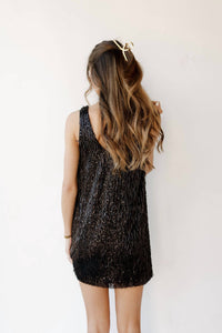 ASTR Emani Dress in black - women's dress - alternate view