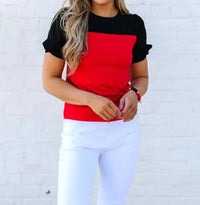 Michelle Mcdowell - Short Puff Sleeves Blakeley Top