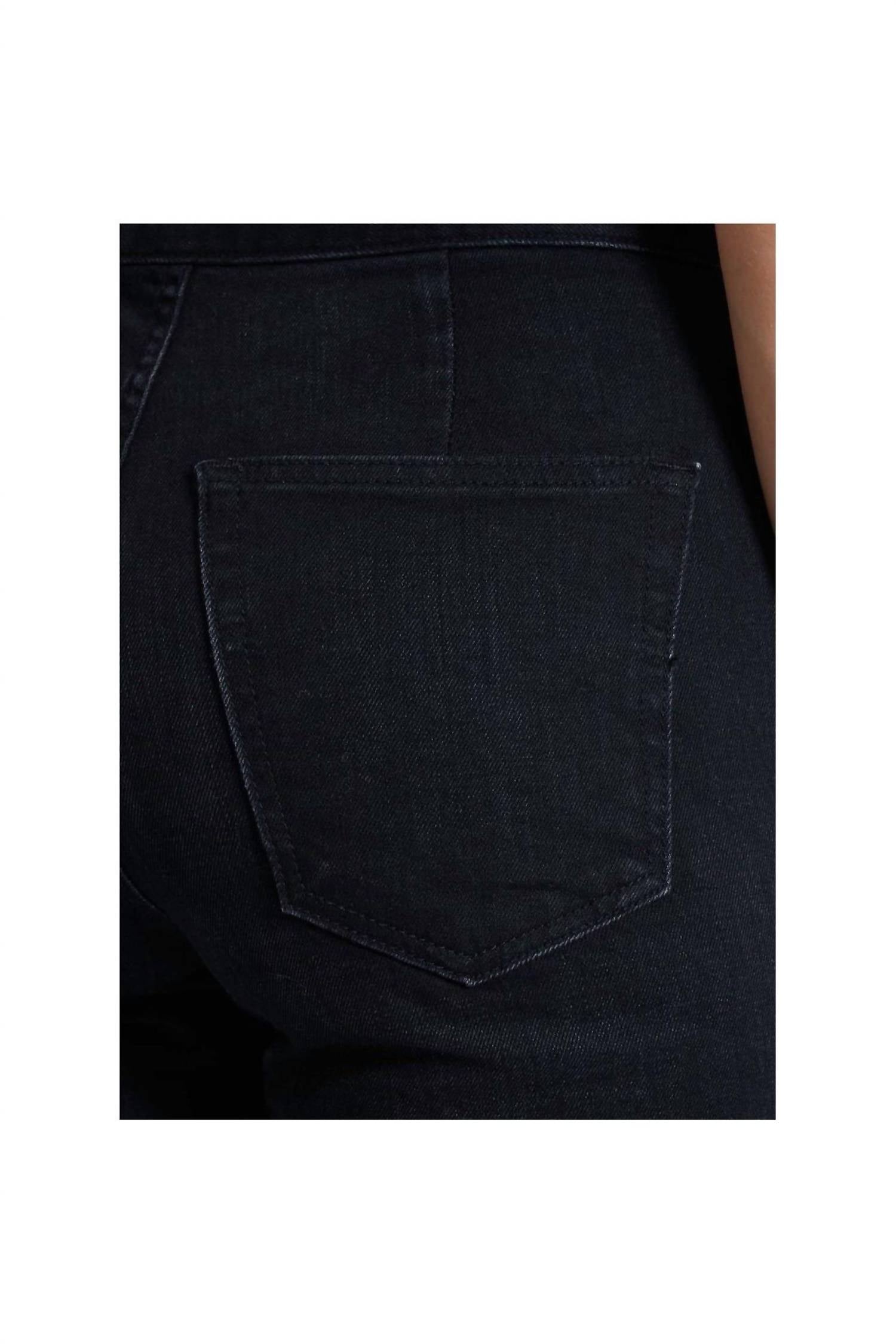 ASKK NY Crop Brighton Wide Leg Pants in rock - women's pants - view 4