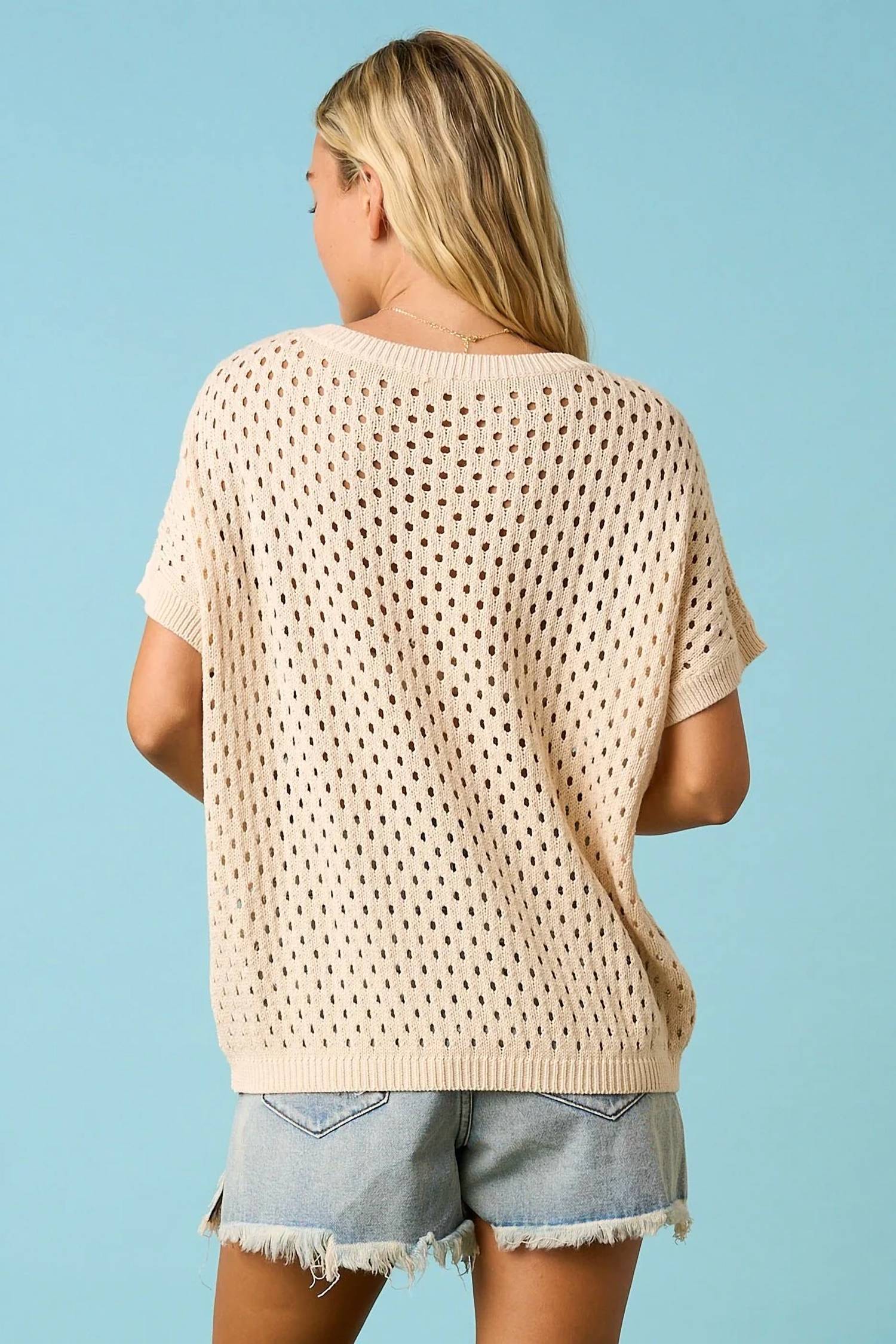 Mittoshop - Star Crochet Sweater