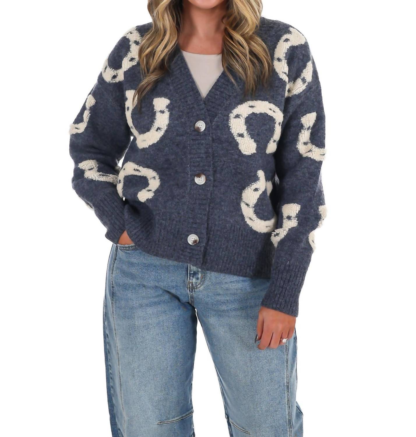 Ee:Some - Hoof & Thread Horseshoe Cardigan