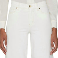 Frame - Le Palazzo Crop Raw After Pants