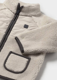 Mayoral - Boy's Sherpa Zip Up Jacket