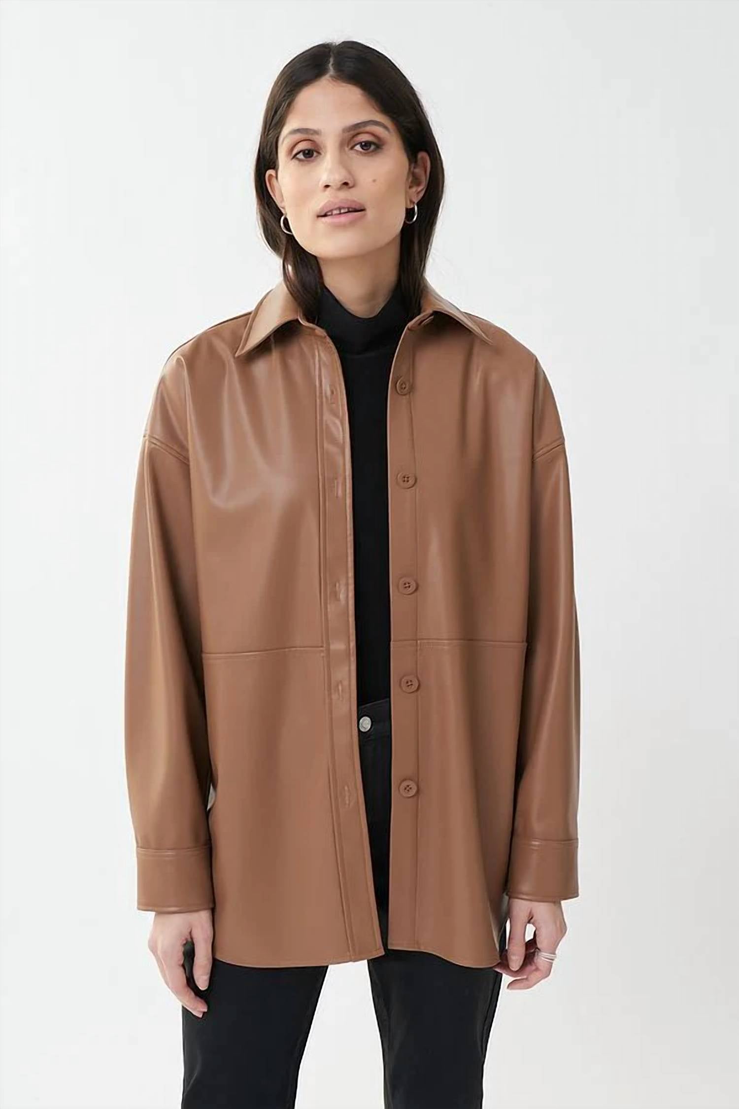 Joseph Ribkoff - Nell Leatherette Shirt