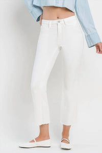 Vervet By Flying Monkey - Marcella High Rise Crop Flare Jeans