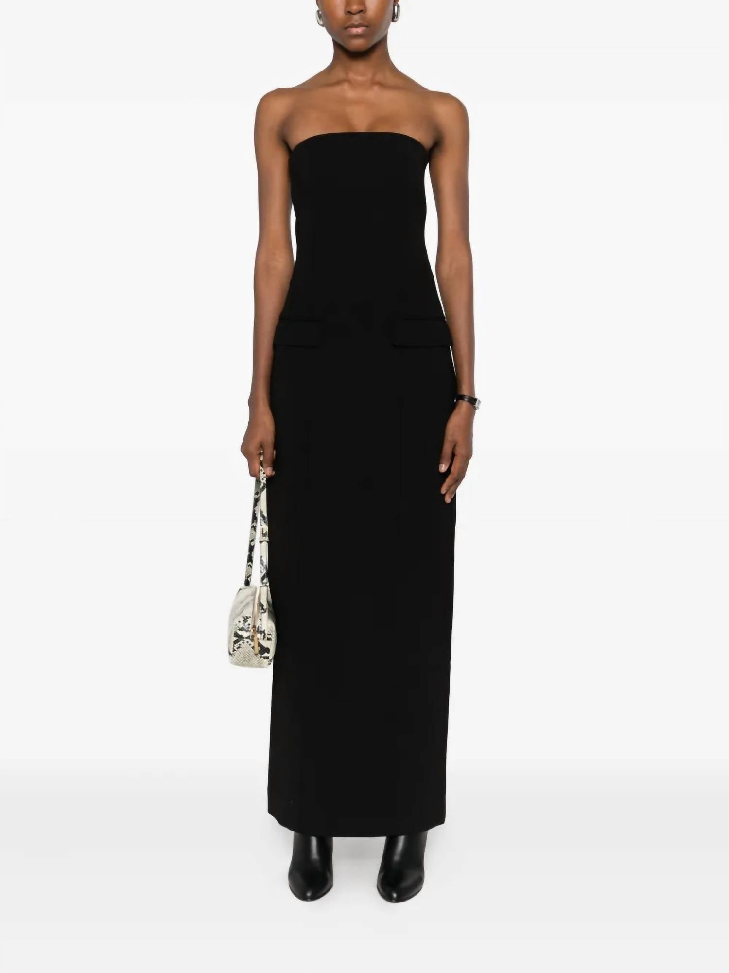 Toteme - Strapless Pocket Dress
