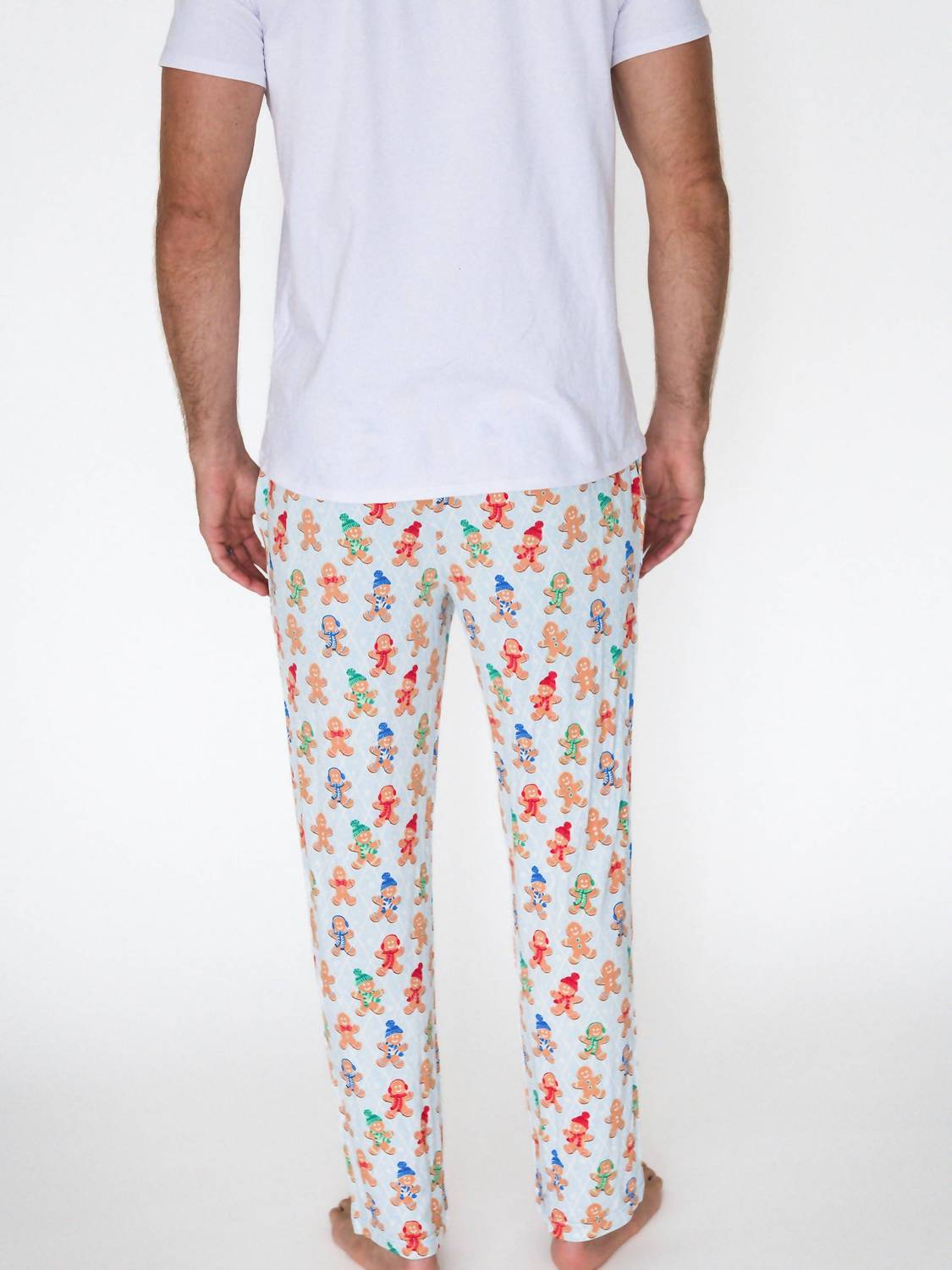 Rufflebutts - Unisex - Bamboo Gingerbread Buddies Pajama Pants