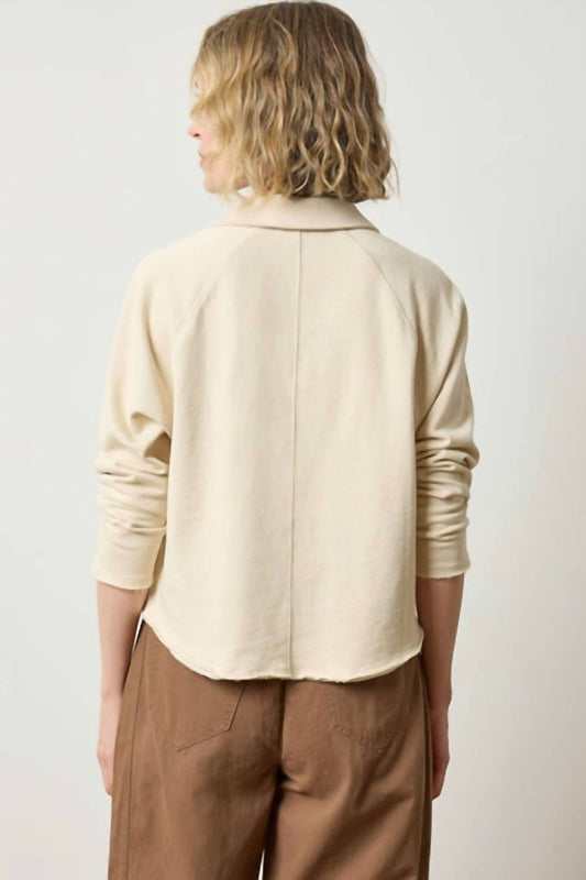 Lilla P - Shirttail Polo Sweatshirt