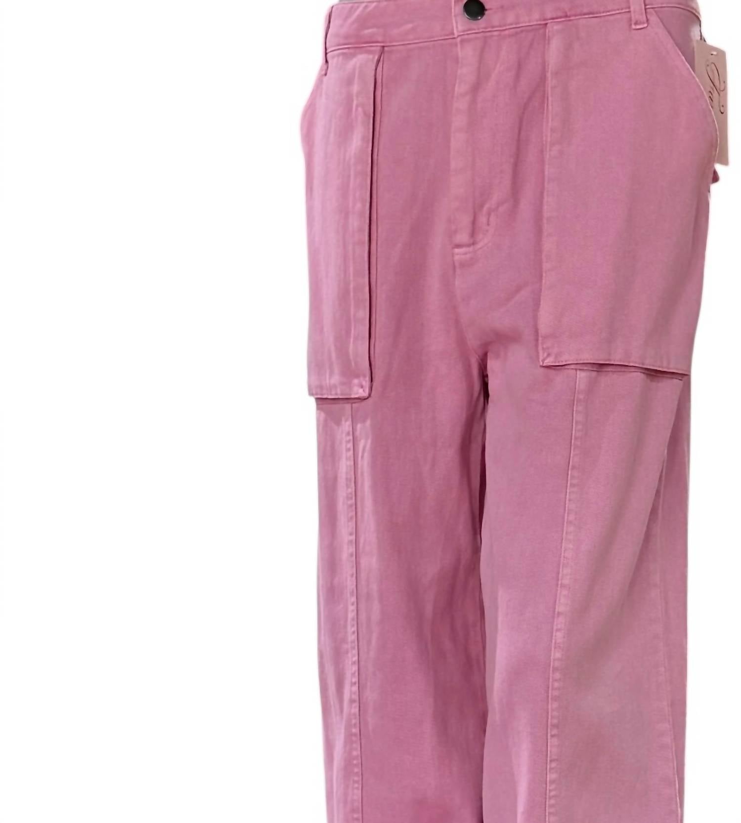 Double Zero - Women's Tied With A Bow Cargo Pant