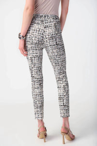 Joseph Ribkoff - Abstract Print Pant