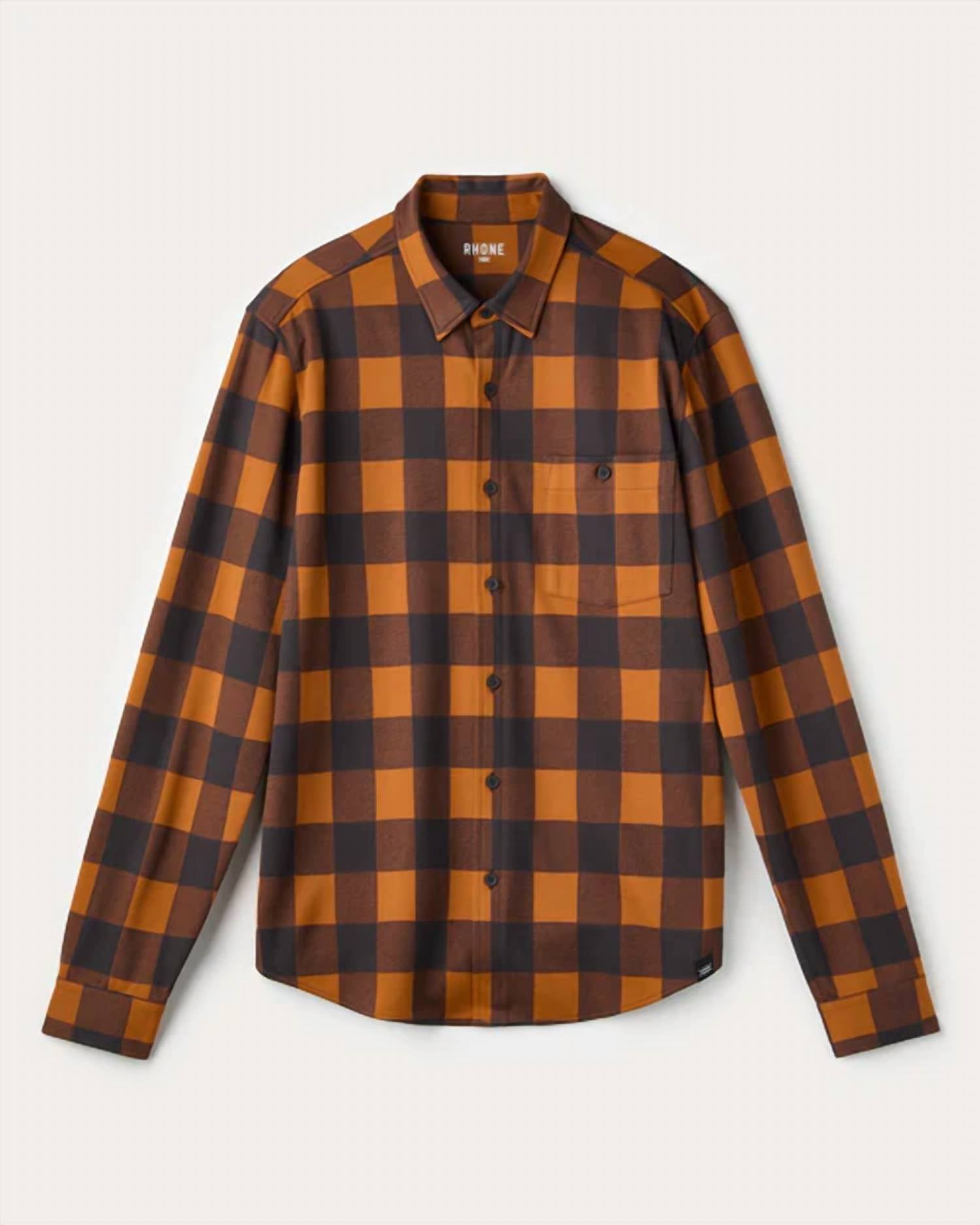 Rhone - Flannel Long Sleeve Commuter Shirt