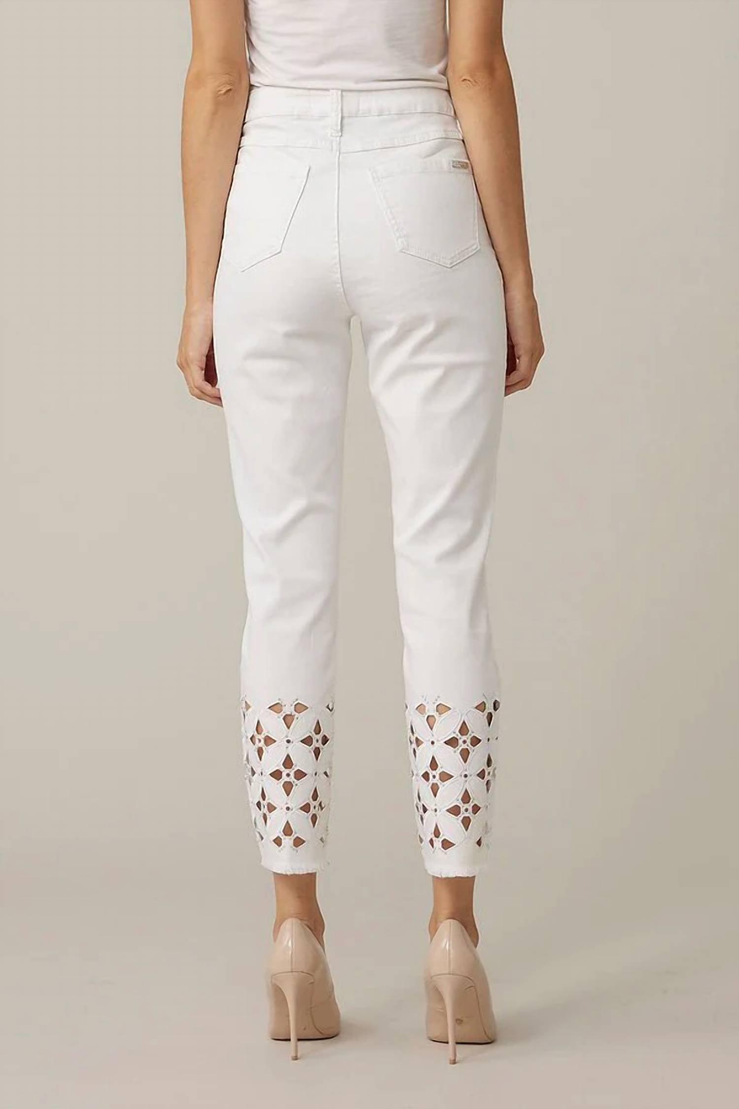 Joseph Ribkoff - Isla Sparkle Capri Jeans