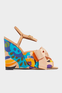 La Doublej - Women's Bow Wedge Sandals