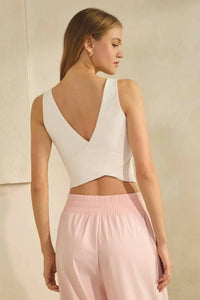 Oddi - Squareneck Cropped Top