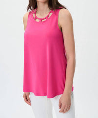 Joseph Ribkoff - Cut-out Neckline Top