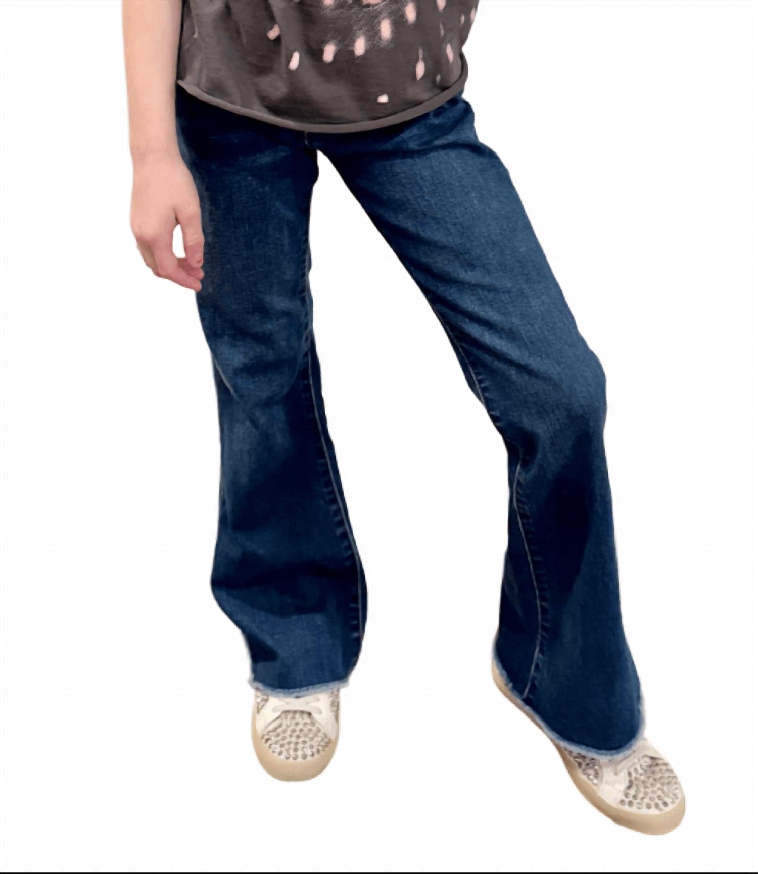Tractr - Mid Rise Flare Jeans