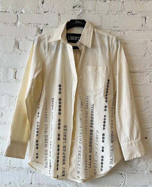 Libertine - Women's Wordsworth Classic Shirt With Pocket