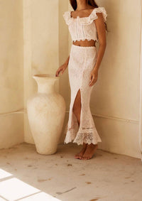 Btb Los Angeles - Cordelia Lace Skirt