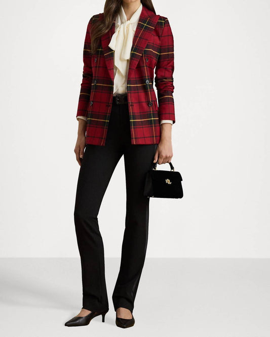 Ralph Lauren - Holiday Satin Stripe Twill Classy Pants