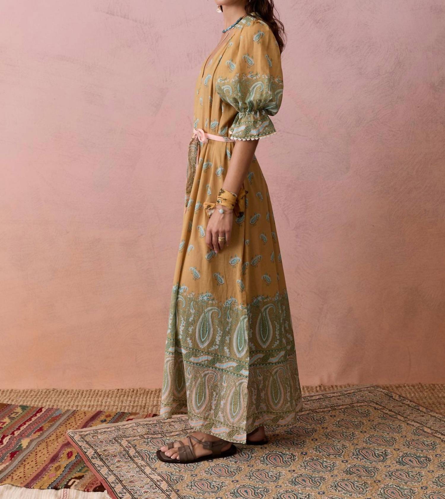 Boteh - Lucent Maxi Smock Dress