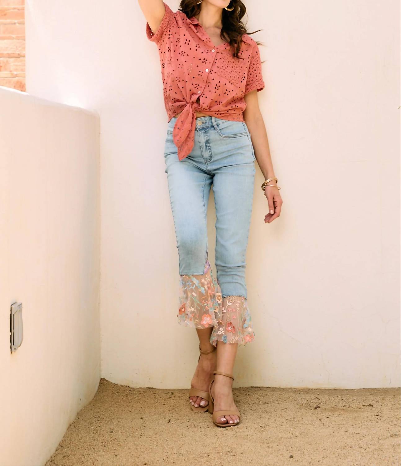 Fdj - Suzanne Flair Crop Denim Jeans