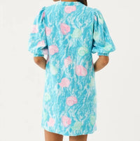 Lilly Pulitzer - MIALEIGH ELBOW SLEEVE LINEN DRESS