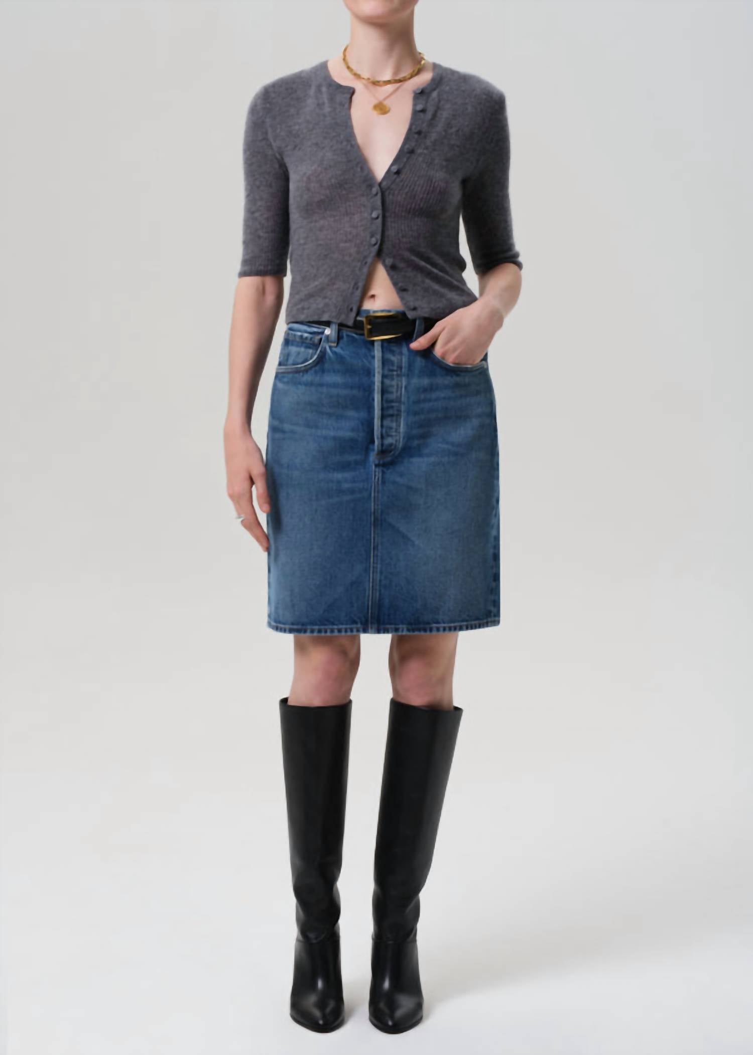 Citizens Of Humanity - Etta Pencil Mini Skirt