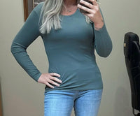 Yelete - Ribbed Long Sleeve Top