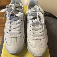 Marc Jacobs - Marc Jacobs The Leather Joggers Sneaker - White 38