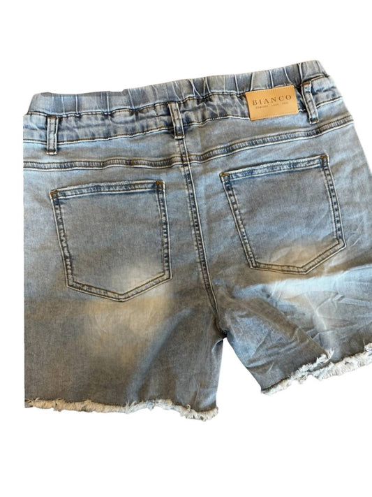Bianco - Women's Drawstring Jean Shorts