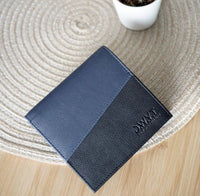 D.W.Y.T. Men's L'acidulé Wallet in blue black - men's bag