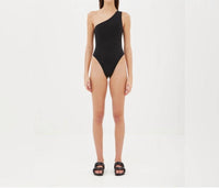 Aexae - One Shoulder One-piece Swimsuit