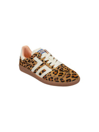 Back 70 Women's Cloud Sneakers in leopard camel white - women's sneaker