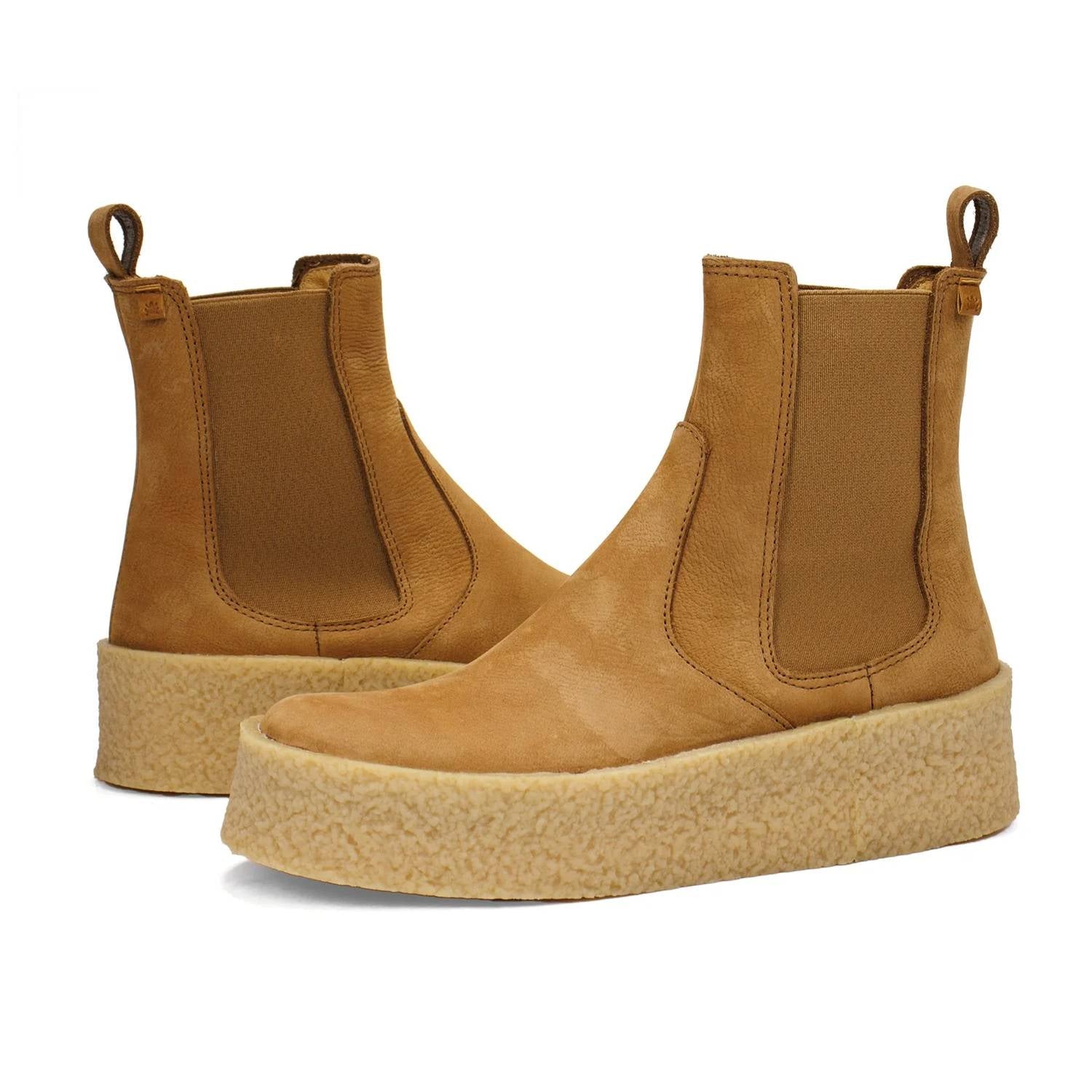 El Naturalista - Women's Dolmen Platform Ankle Boots