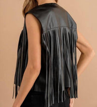 Blue B - Wynonna Faux Leather Vest