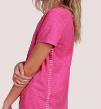 Dylan - Contrast Stitch Crew Neck Tee