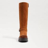 Sam Edelman - Women's Carter Buckle Detailed Chunky Heel Knee High Boots