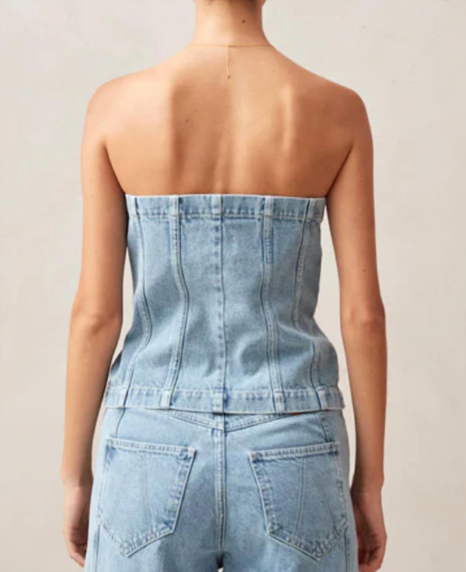 Alohas - Troyes Denim Top